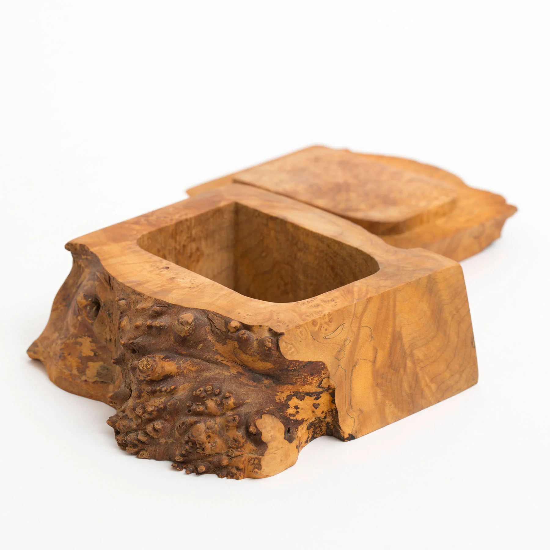 Michael Elkan Burl Jewelry Box — HAMEL20